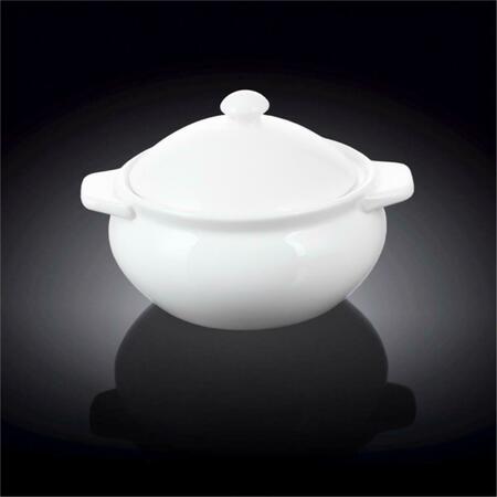 WILMAX 997015 620 ml Baking Pot, White, 24PK WL-997015 / A